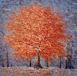 Standing Tall by Inam - Original Painting on Stretched Canvas sized 43x45 inches. Available from Whitewall Galleries